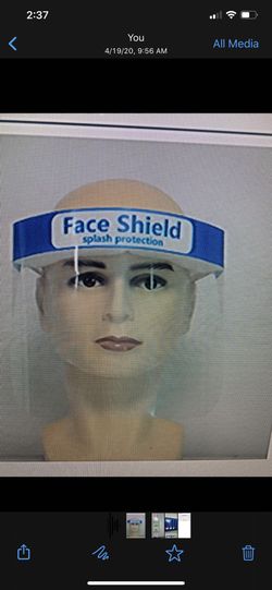 Face shield mask 10 pack