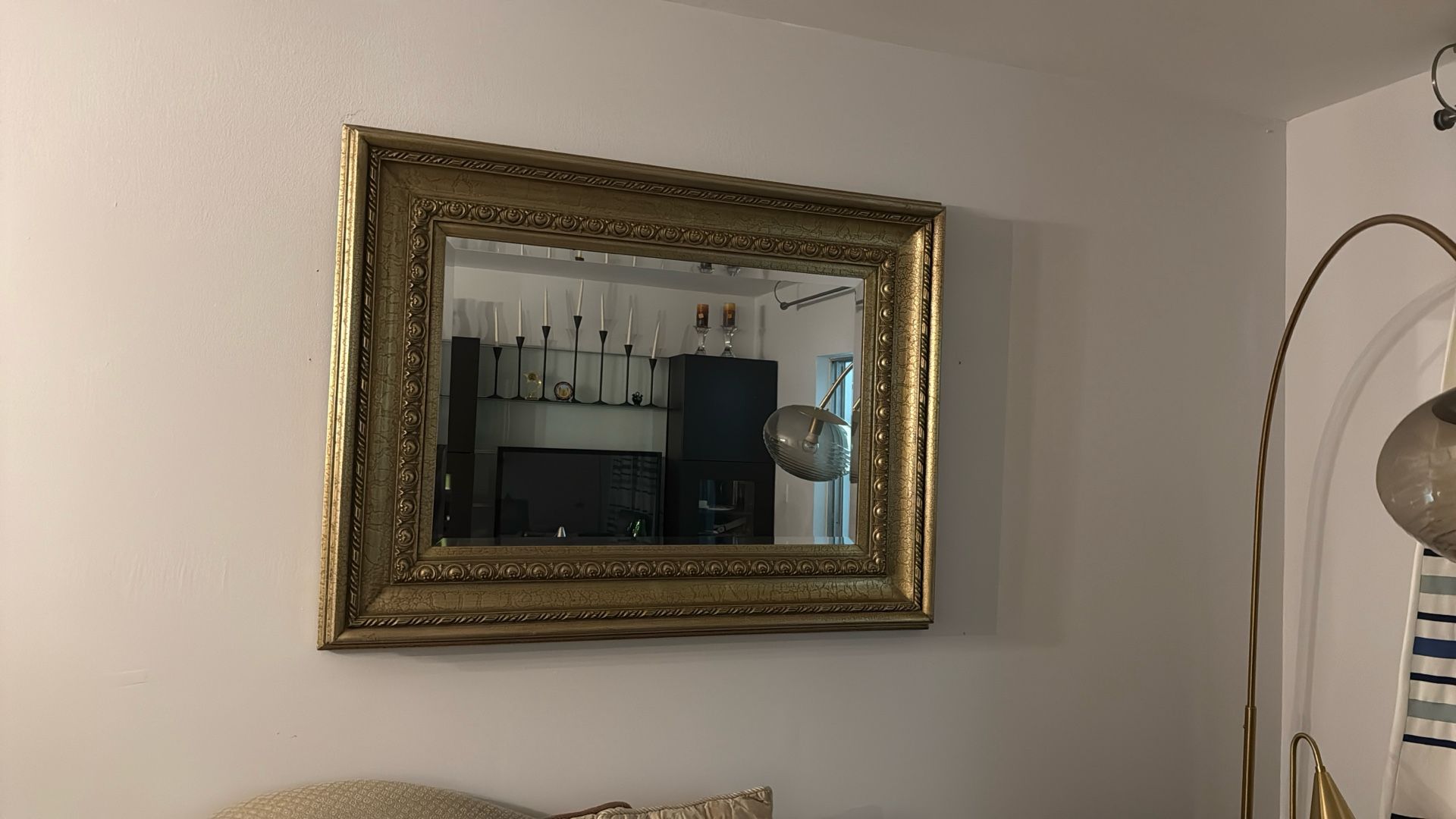 Mirror Vintage Gold Framed Mirror – 39” x 48”