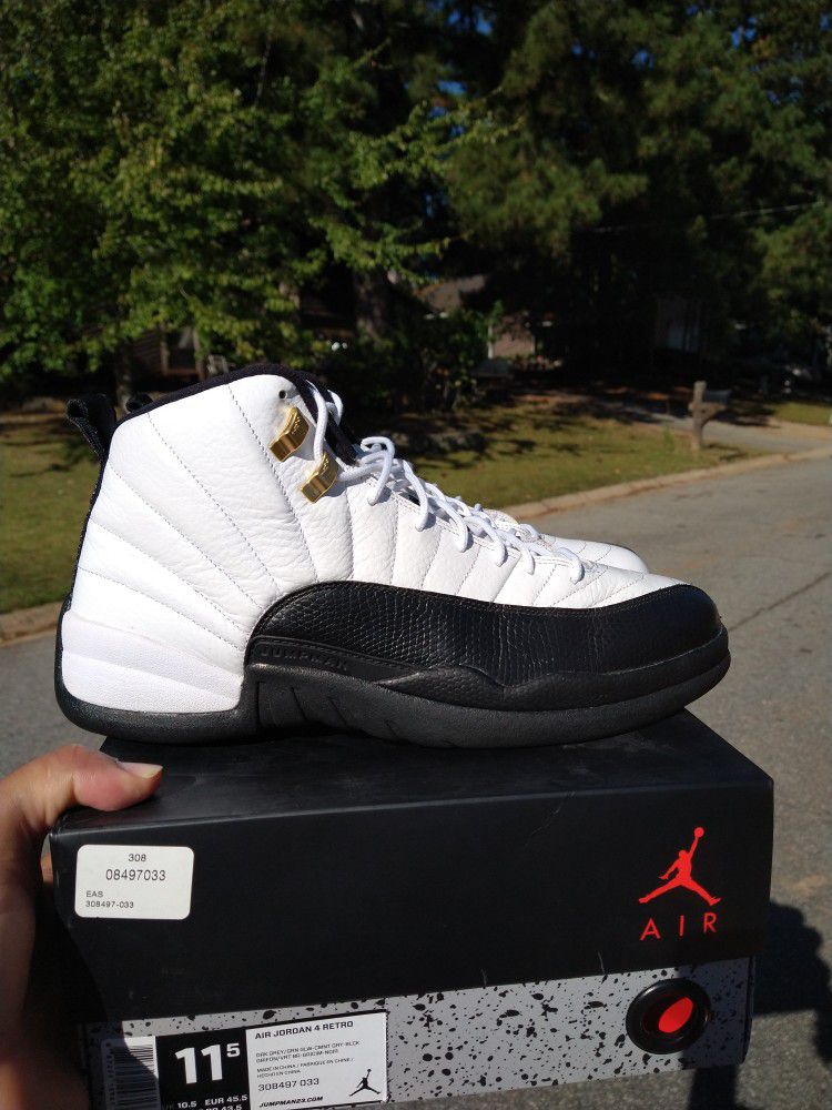 $230  Local pickup size 11.5 only. 2013 Air Jordan 12 Taxi Without Box 