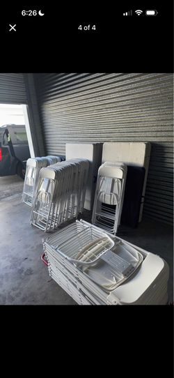 Chairs and tables r,e,n,t
