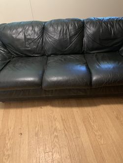 Leather sofa