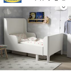 IKEA Toddler Beds (2 Available) – Pink, Mattress Included
