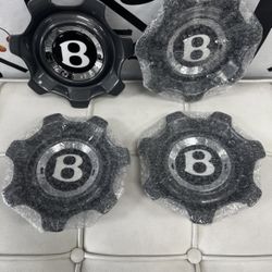 Factory Bentley Flying Spur Center Cap OEM 3W0.601.171.T