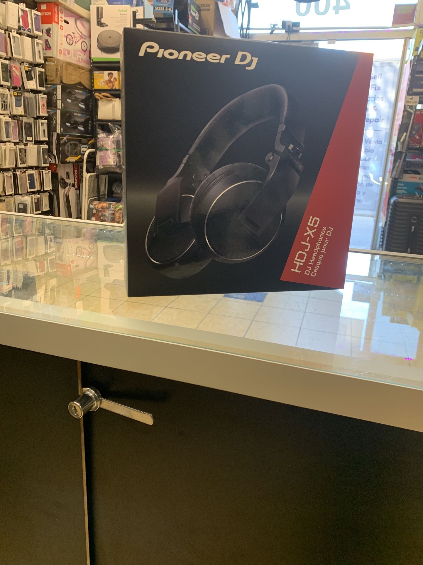 Pioneer HDJ-X5 K Black - Professional Headphones for DJ Lock Dynamics Black