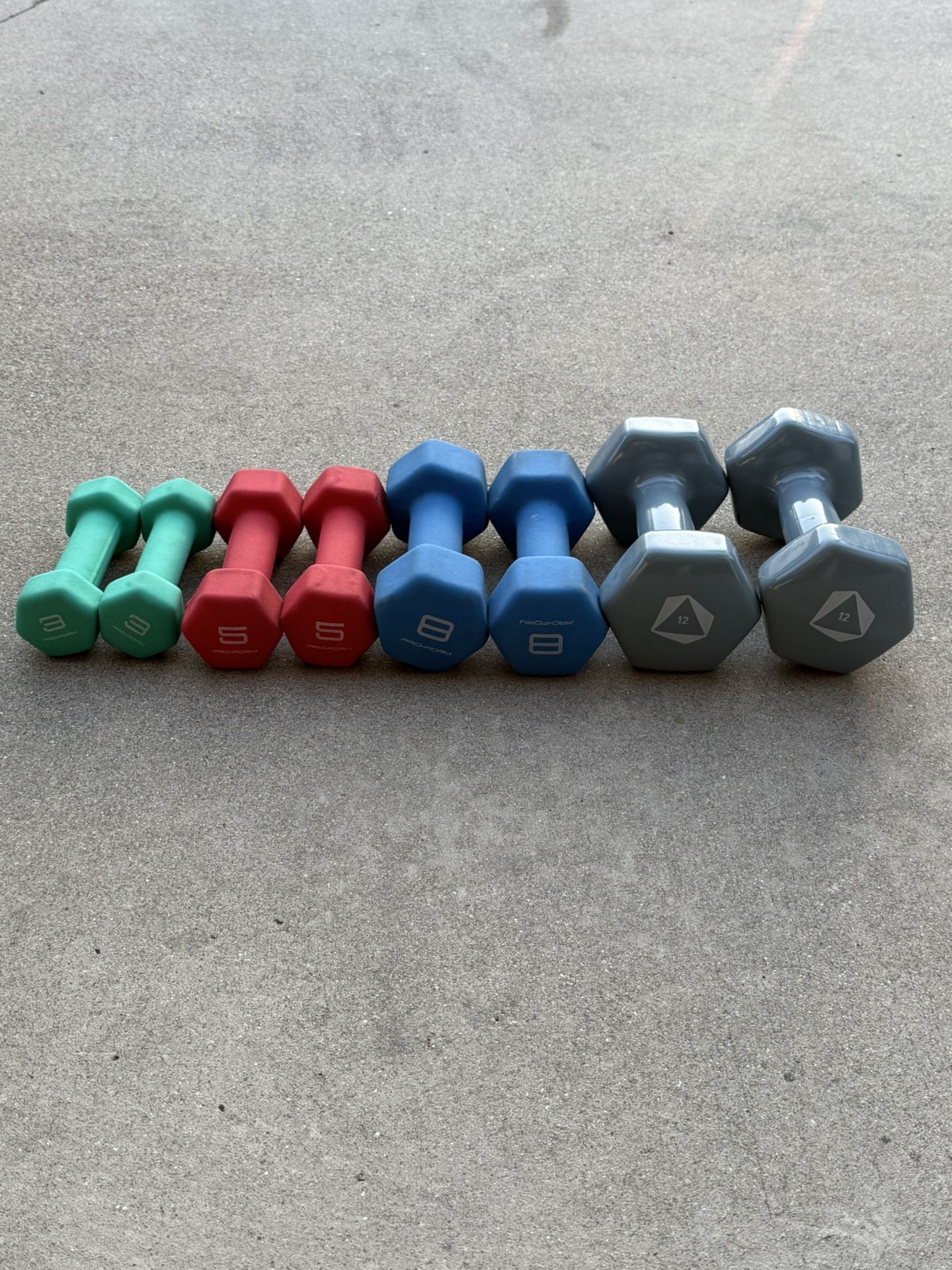 Dumbells Set
