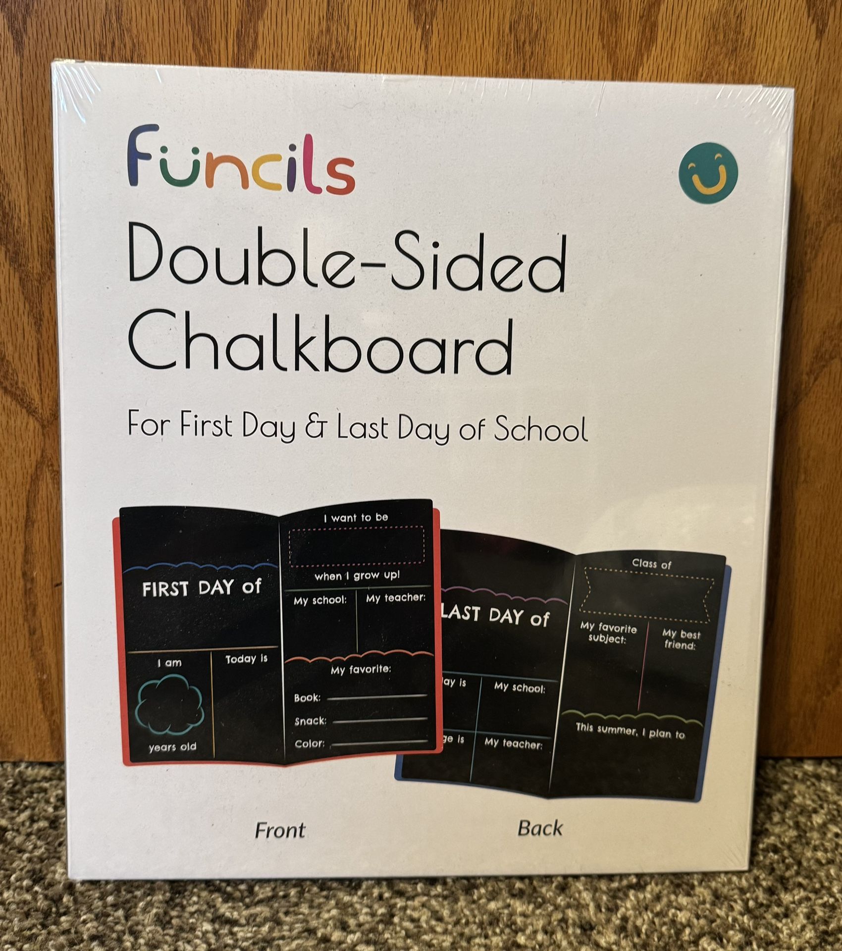 First & Last Day Of School Chalkboard