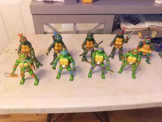 TMNT Action Figure Lot of 8 or trade.