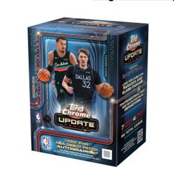 Topps chrome update nba basketball Value Box