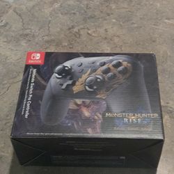 Monster Hunter Rise Switch Pro Controller New In Box