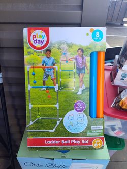 Ladder ball playset