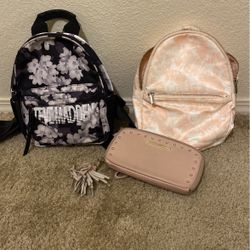 Backpacks And Wallet 