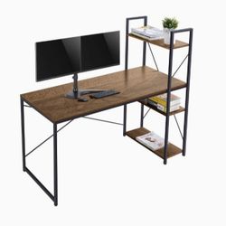 Spacious Storage Desk
