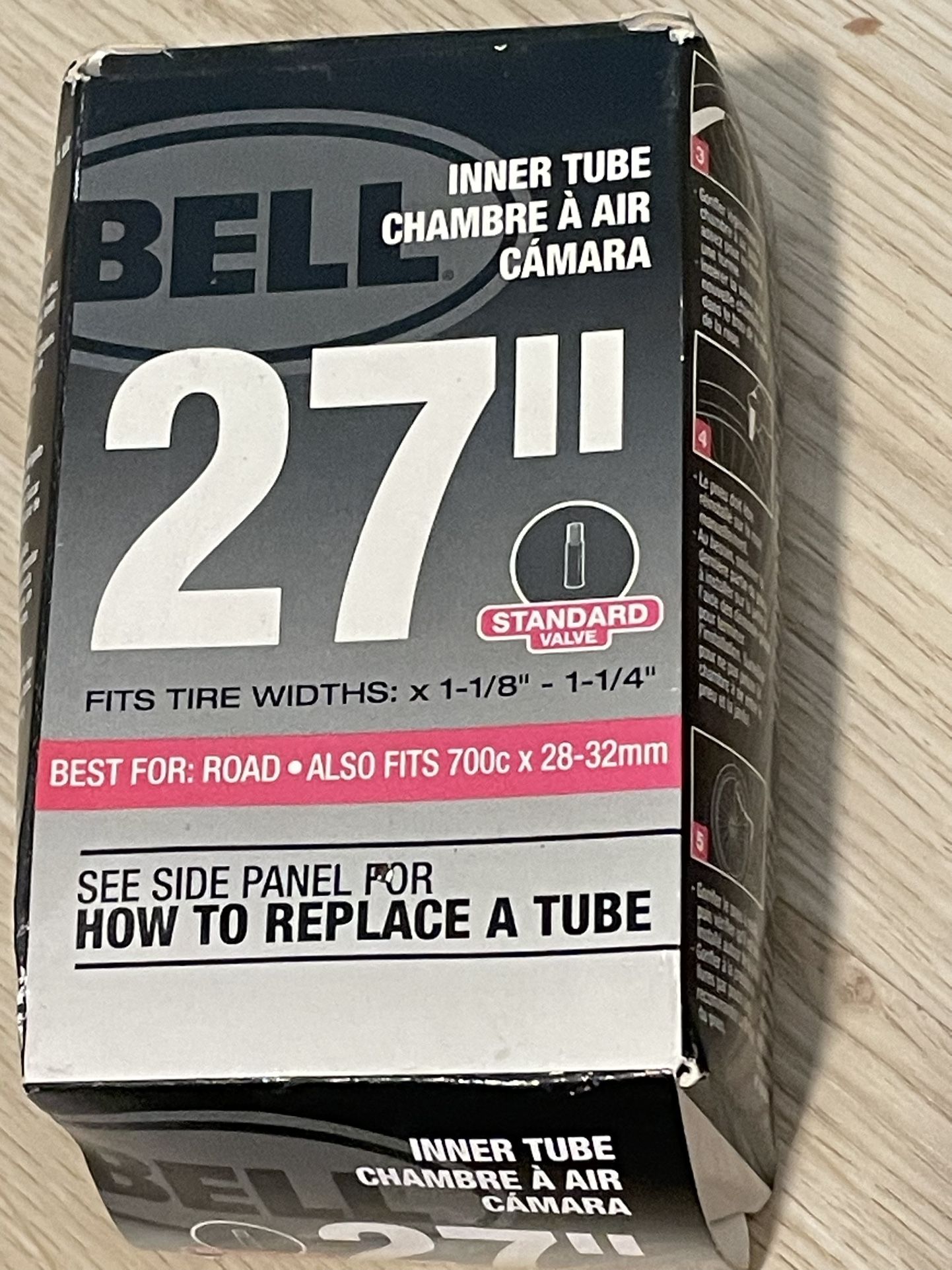 Bell Standard Valve Tire Tube New