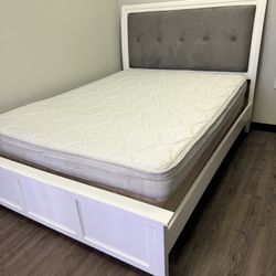 Queen Bed Frame Mattress Boxspring OPTIONS $50-$250