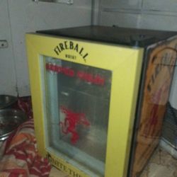 Cool Fireball Fridge. 