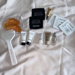 Anti-aging skincare bundle. Chanel, Lancôme