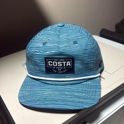 Costa Printed Unstructured 5-Panel Snap-Back Cap