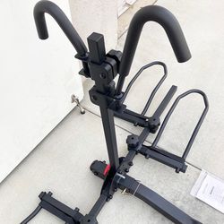 (NEW) in Box $99 Heavy-Duty (2 Bike Rack) Wobble Free Tilt Electric Bicycle Carrier 160 lbs Max, 2” Hitch