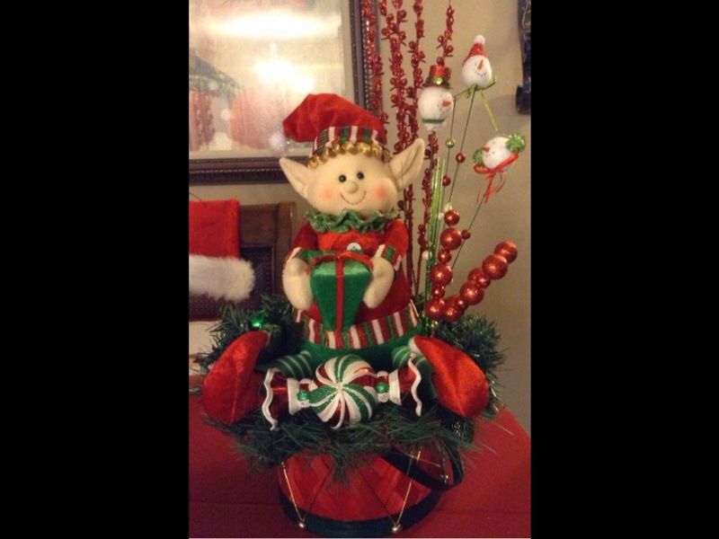 Christmas centerpiece 🎄🎅