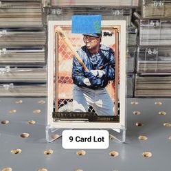 ⚾️ (9) 1982 Topps HOF Tony Gwynn Cards 