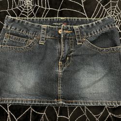 american eagle womans jean skirt