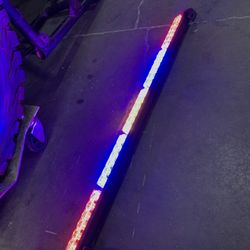 Chase Light Bar Brand New Amber Strobes Blue 