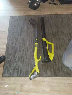 Ryobi blower and weed wacker battery powered