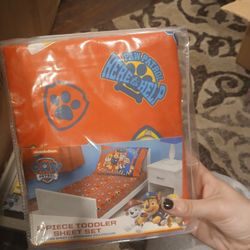 Paw Patrol Toddler Sheet Set 