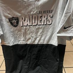 Men’s Las Vegas Raiders Nike Silver/black