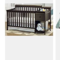 Barely Used 4 In 1 Crib 