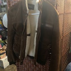 Wilson’s Brown Suede Jacket