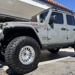 Kmc 445 Impact 17x9 5x5 -12 Offset With Falken R/T 01 M/T 38x13.50R17 Tires 🔥🔥🔥