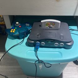 Nintendo 65 With MARIO KART 64