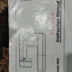         (Singer  Instruction Manual)
