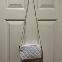 White Crossbody Purse 