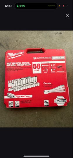 Milwaukee tool set