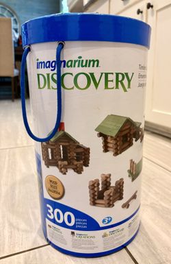 Off-Brand Unused Lincoln Logs 300 Piece Set