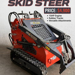 MINI SKID STEER WITH BUCKET FOR SALE 💥 DEAL PRICE 💥