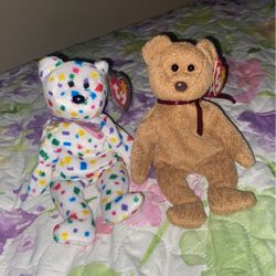beanie baby bear duo 