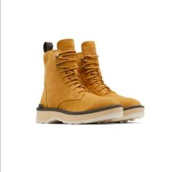 SOREL Hi Line Platform Combat Boot (Woman), size 10