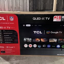Brand New 75 Inch TCL Smart Tv  2025 