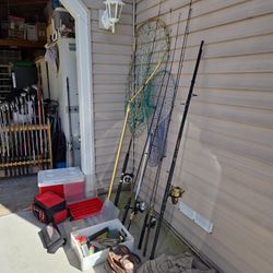 Fishing  Poles & Stuff 