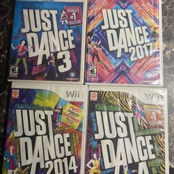 Just Dance Wii Games 20$ Each 