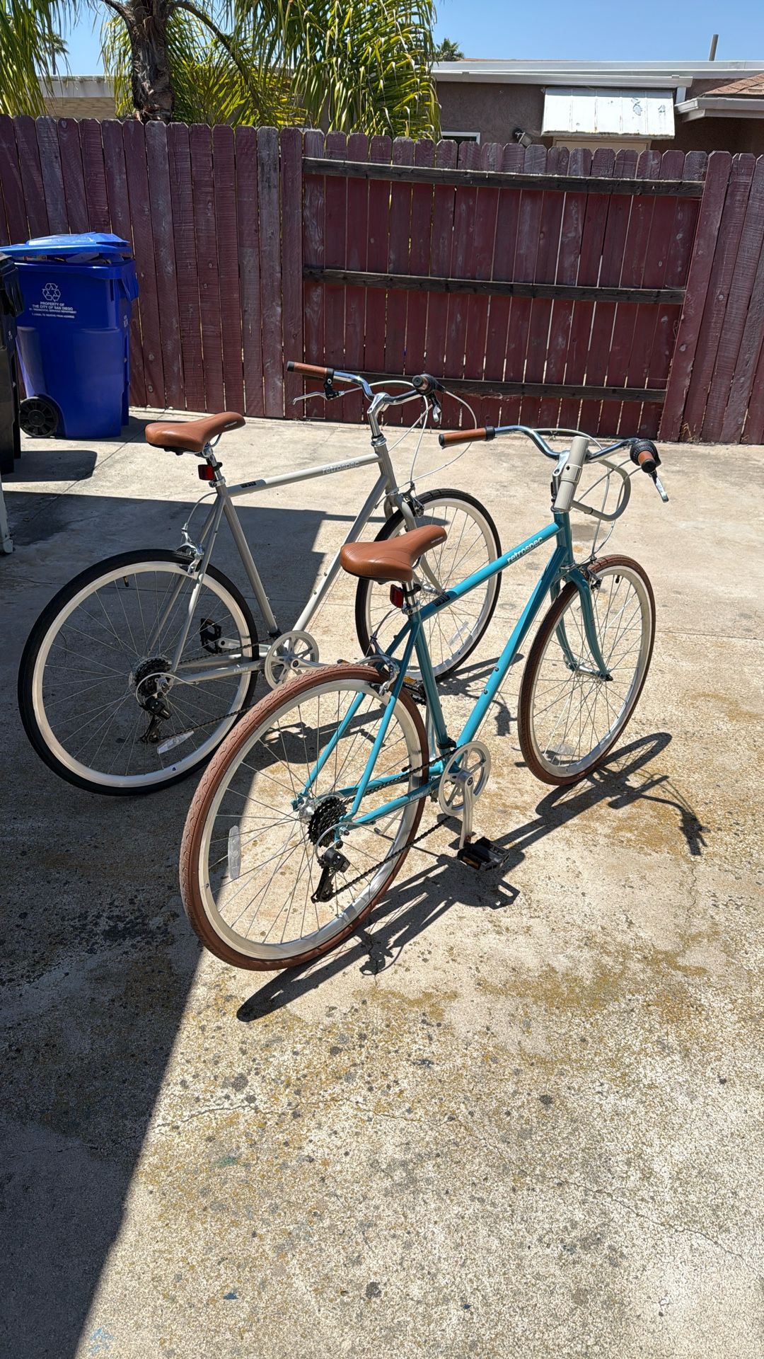 2 Beach Cruiser Bikes With 7 Gears