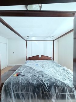 King Canopy Bed Frame