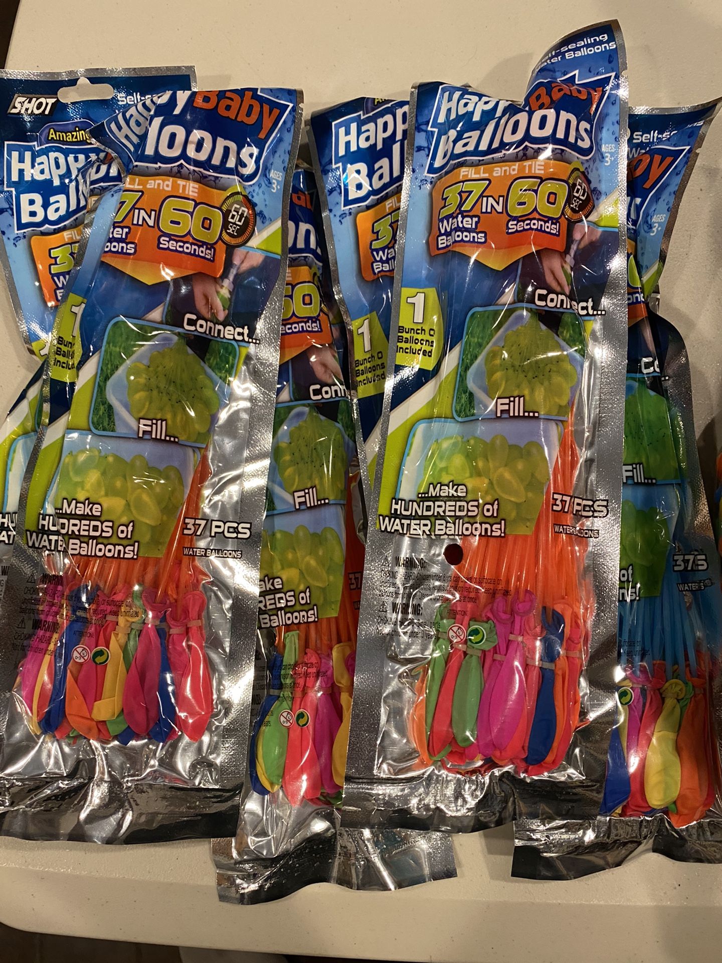 Water Balloons  - 37 Per Pack - $2