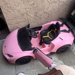Vendo Carro Rosado Lamborguini 