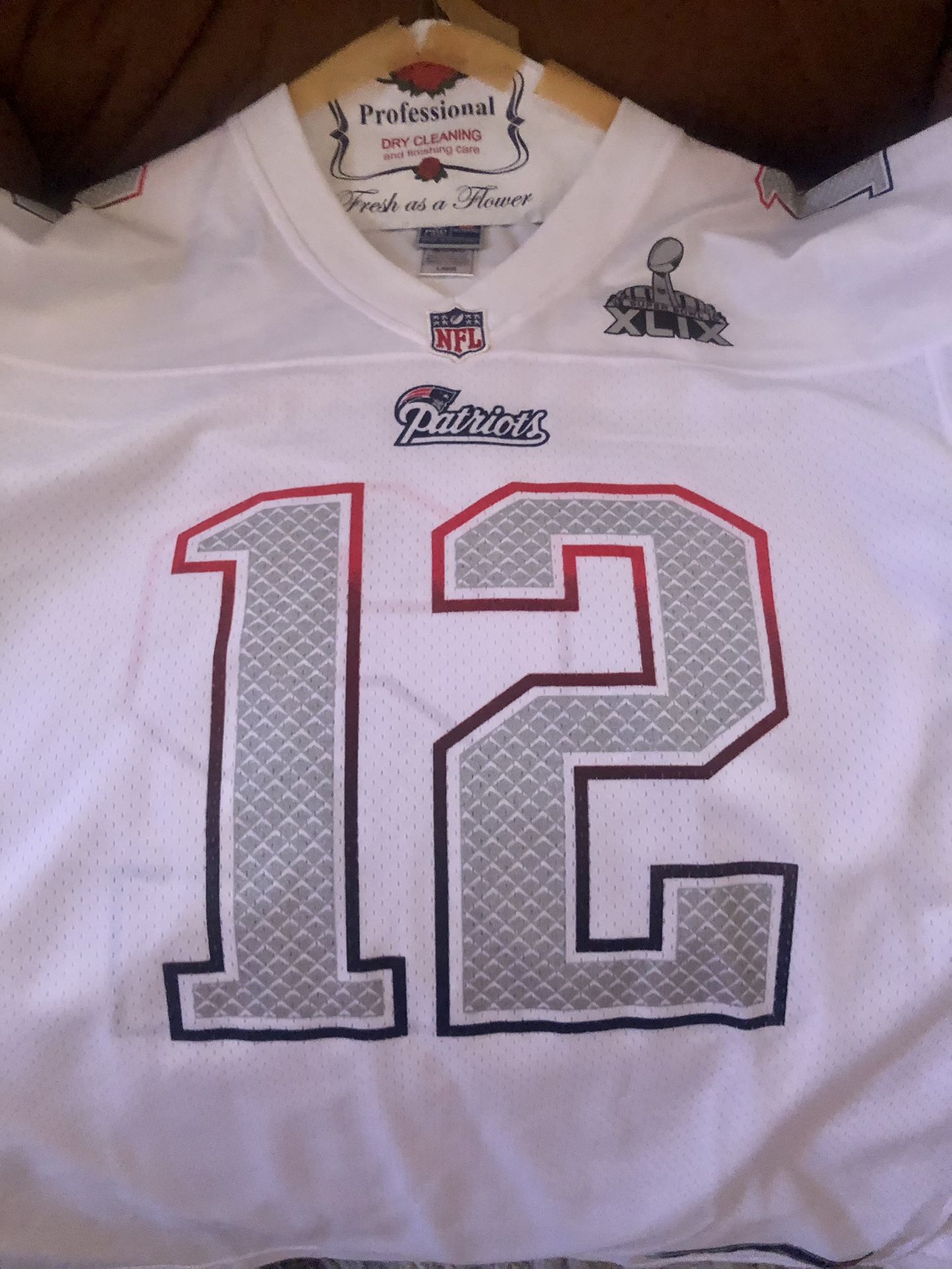 Patriots Super Bowl Brady Jersey 