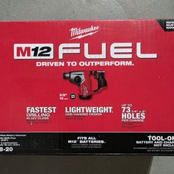 Milwaukee M12 Fuel Rotary Hammer SDS Plus ⅝