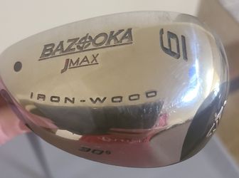 Tour Edge Bazooka JMAX 6 Iron-Wood golf club. (LEFT HANDED)
